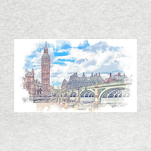 London - Houses of Parliament by jngraphs